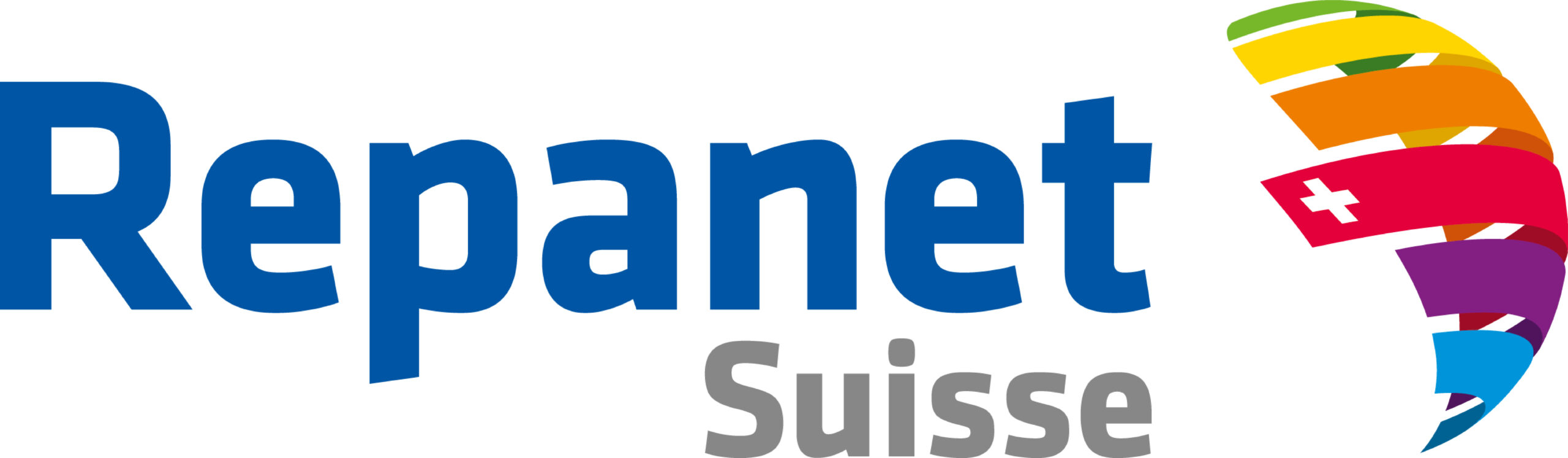 Das Logo von Repanet Suisse.